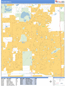 Orland Park Digital Map Basic Style